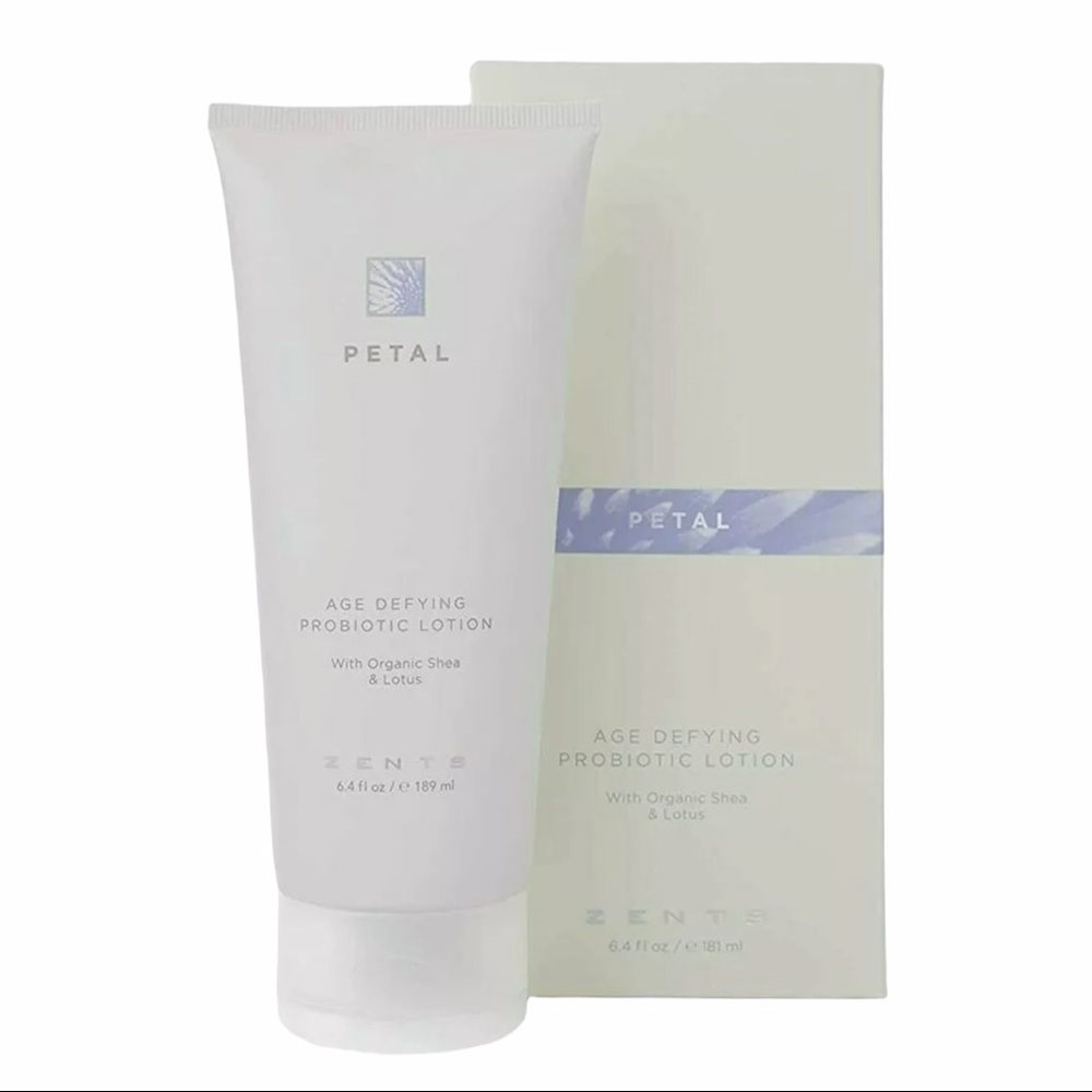 NIB ZENTS Petal Age Defying Probiotic Body Lotion
